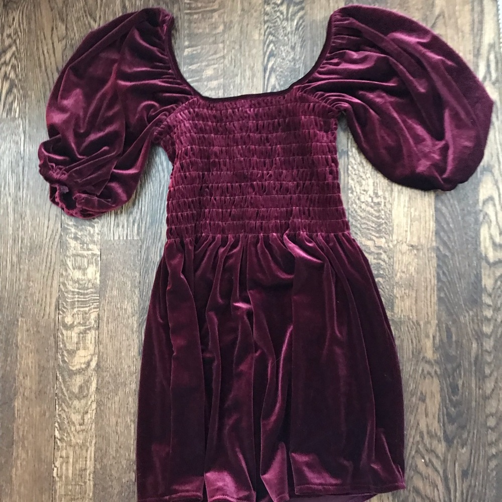 Urban Outfitters Velvet Romper